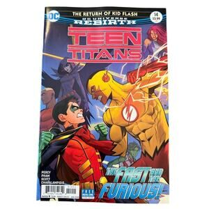 DC Universe Rebirth TEEN TITANS #14 Return of Kid Flash Comic Book 2018